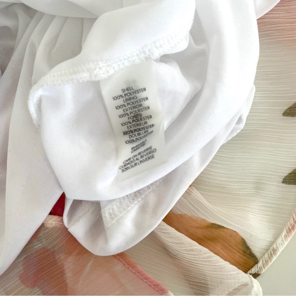 Karl Lagerfeld Paris Floral Chiffon Tiered Ruffle Maxi
Dress - Picture 10 of 11